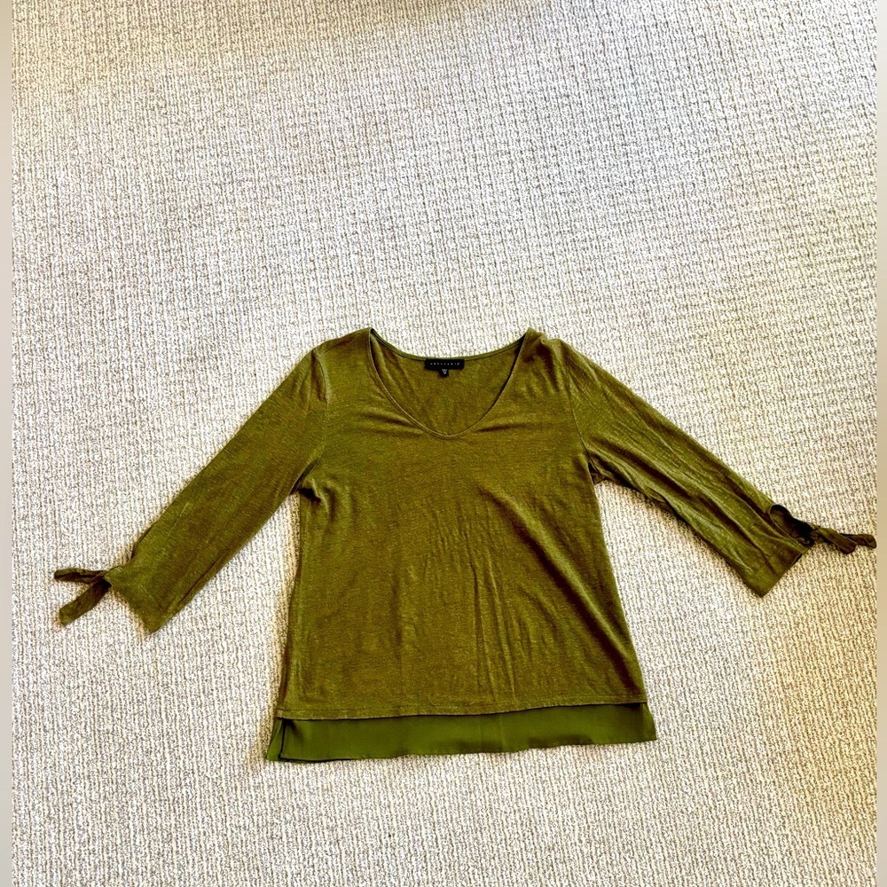 Sanctuary Linen v-neck top